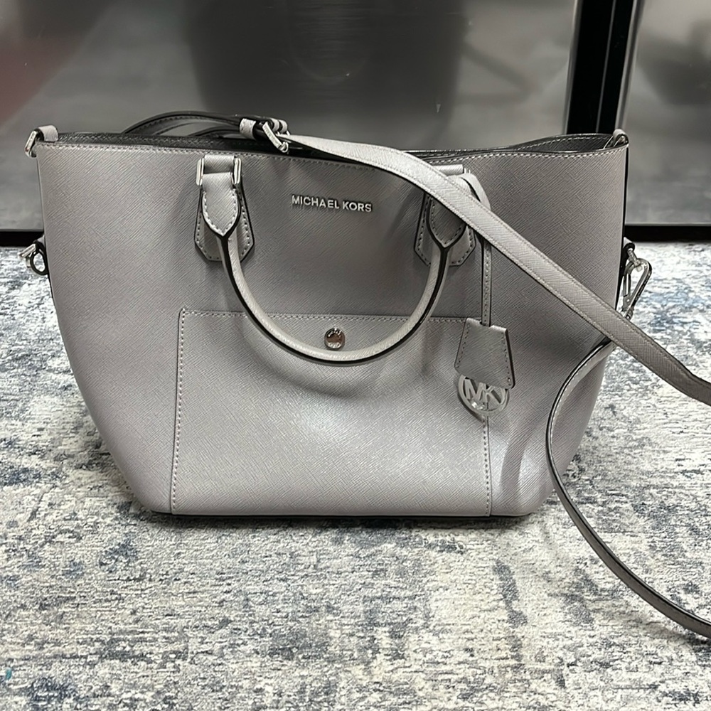 Michael Kors Gray Purse